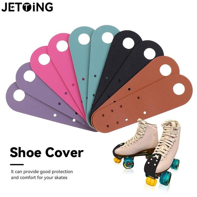 Toe Caps Protector Roller Skate  Leather Skating Shoes Cover - 1pair  Roller Skating - Aliexpress